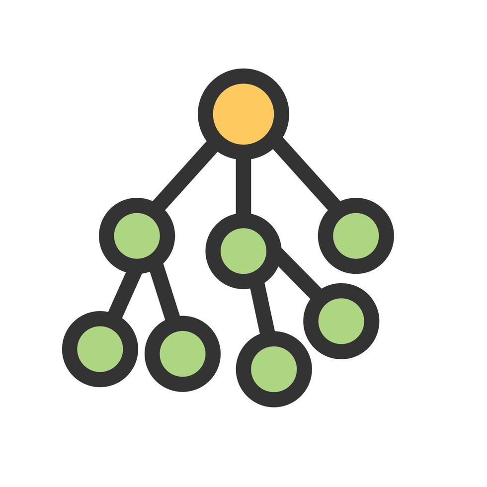 Web Convertion Filled Line Icon vector
