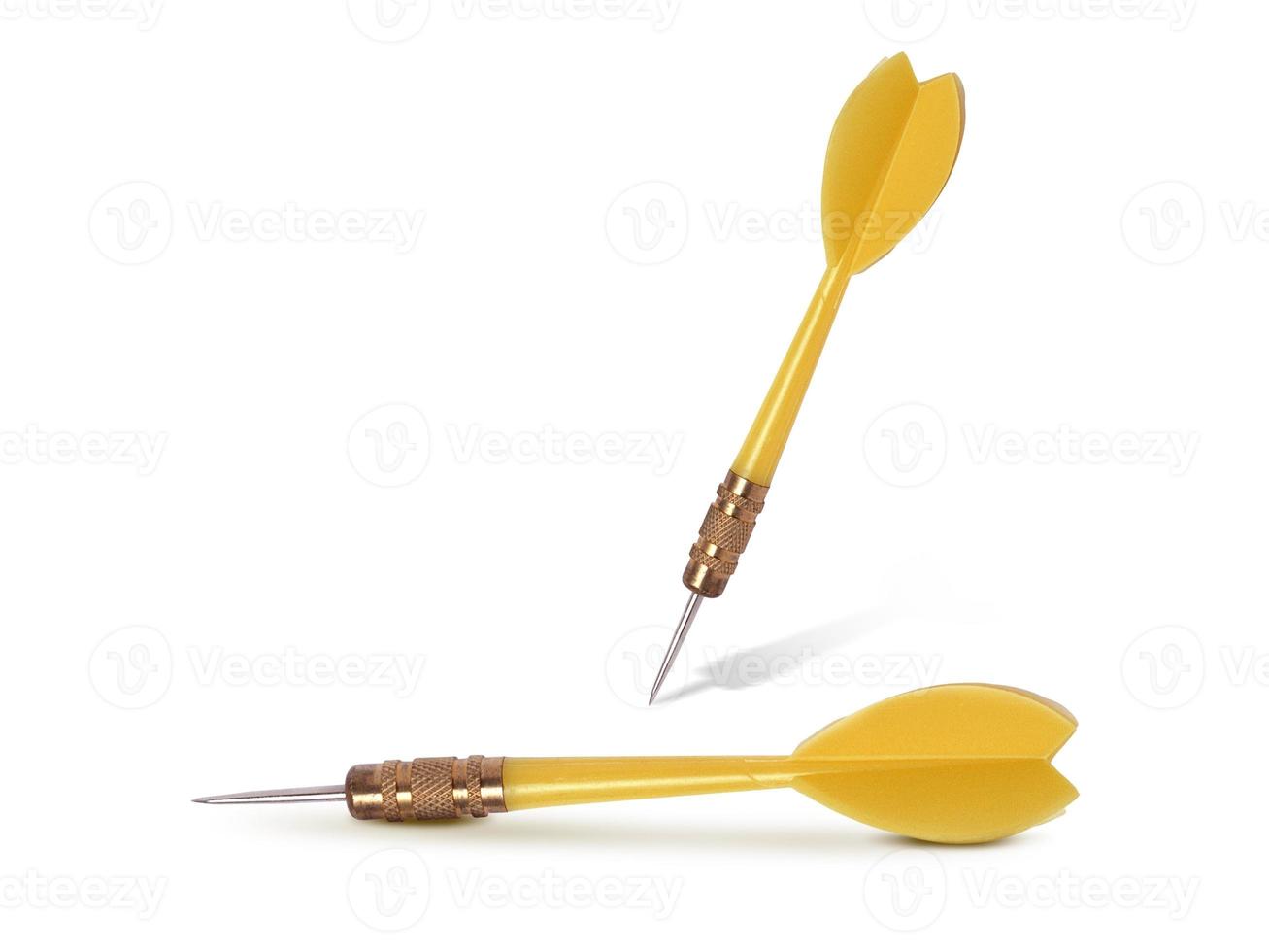 Dart isolated on white background photo