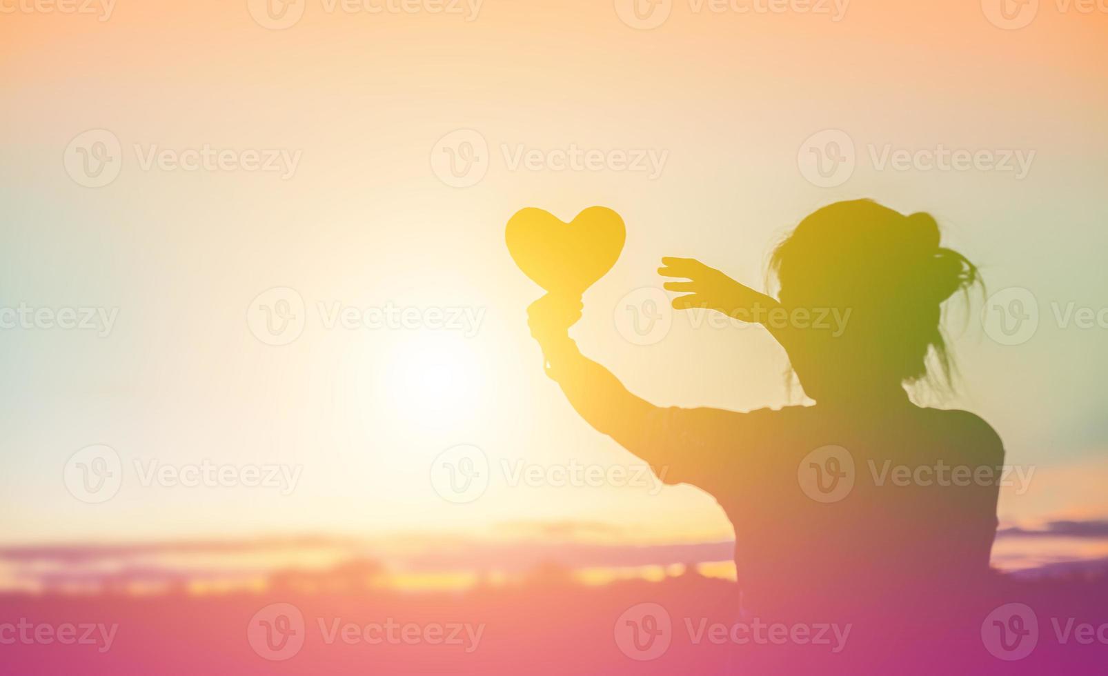 hands-shape for the Sun. photo