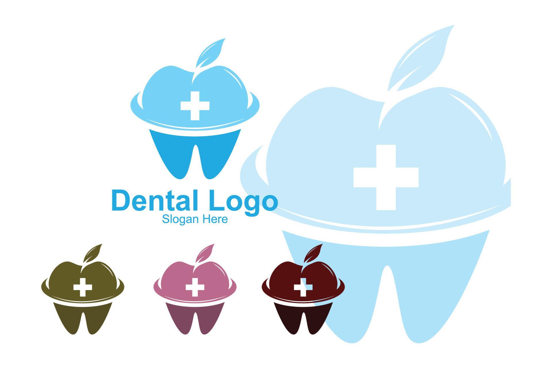 Dental Health Logo Vector, Keeping And Caring For Teeth, Design For ...