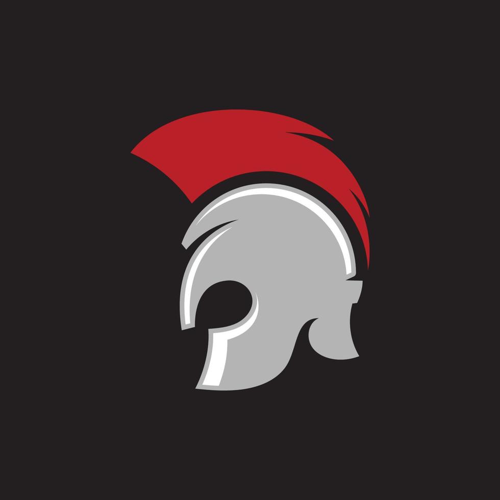 Spartan Helmet Logo design vector. Spartan Logo template vector