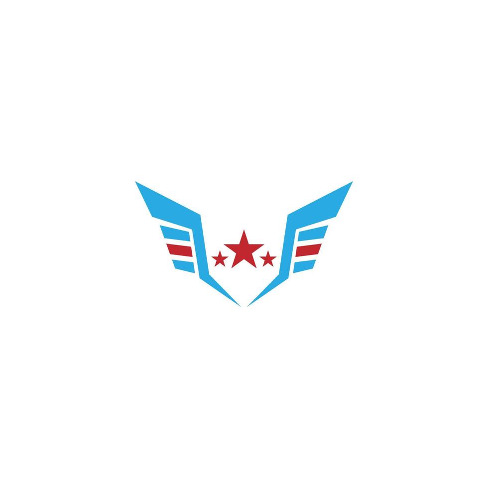 plantilla de ilustración de icono de logotipo de estrella vector
