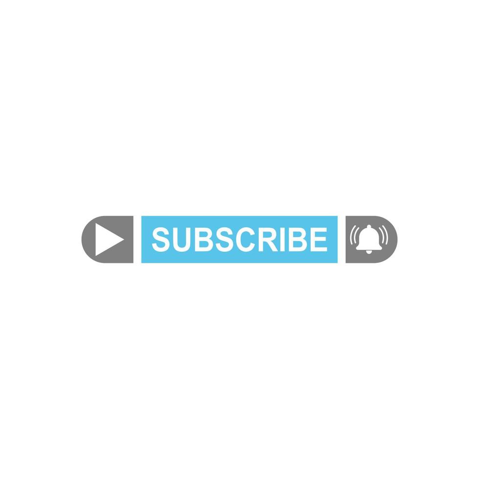 Subscribe icon logo design illustration template vector