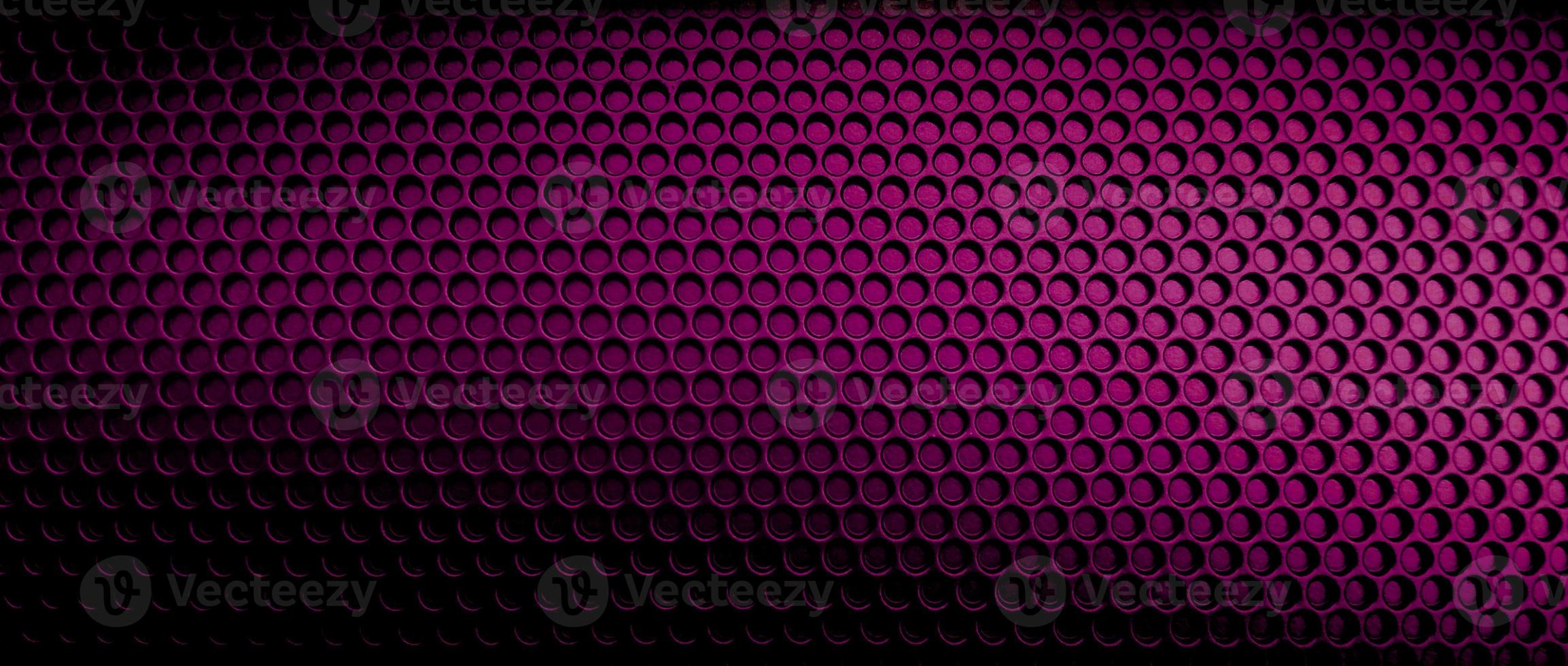 purple seamless 3D illustration background with dots and black gradient pattern. photo