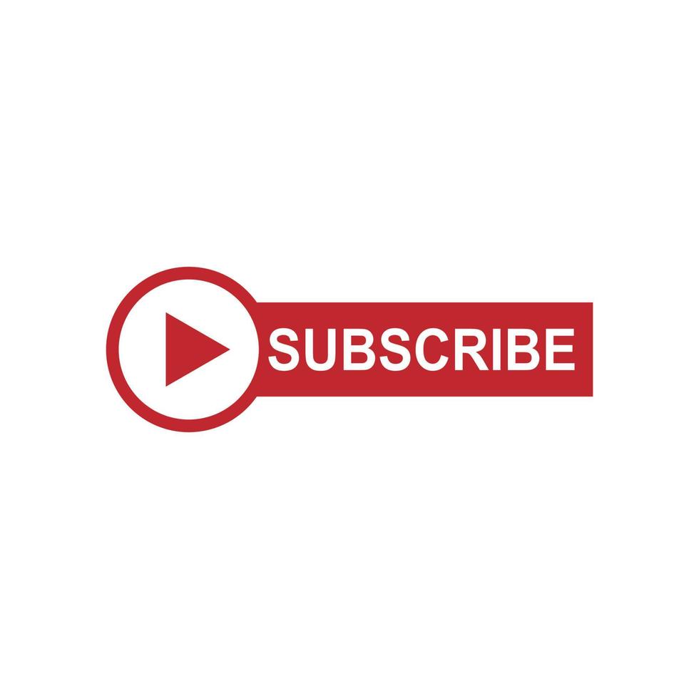 Subscribe icon logo design illustration template vector