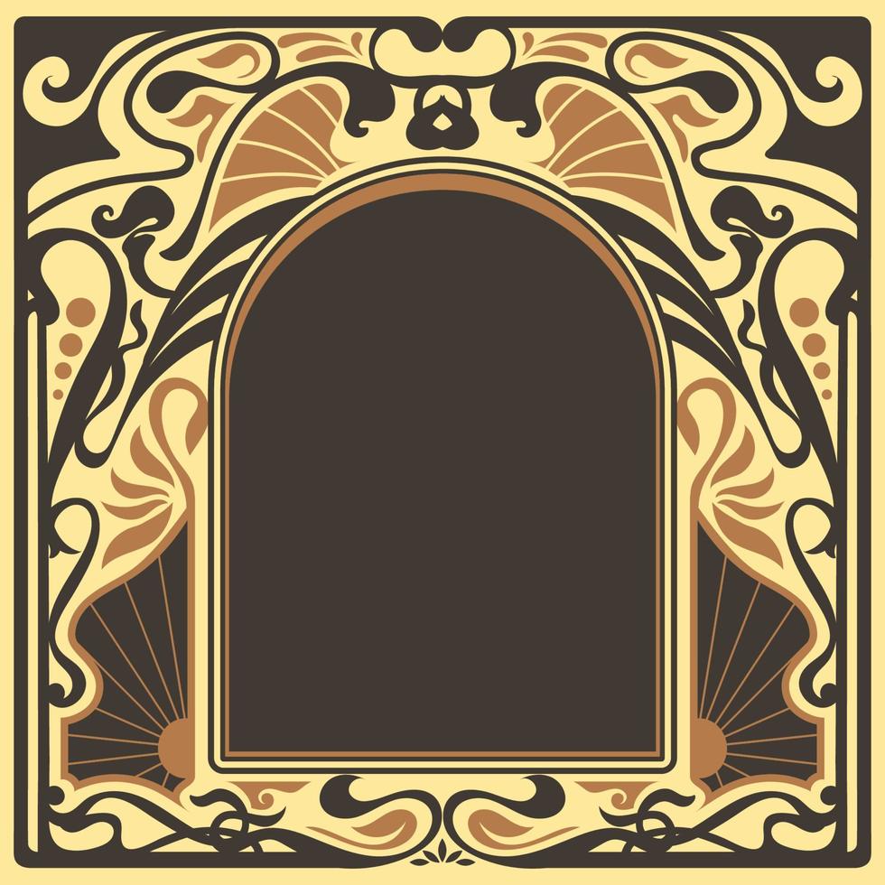 Art Nouveau Background vector