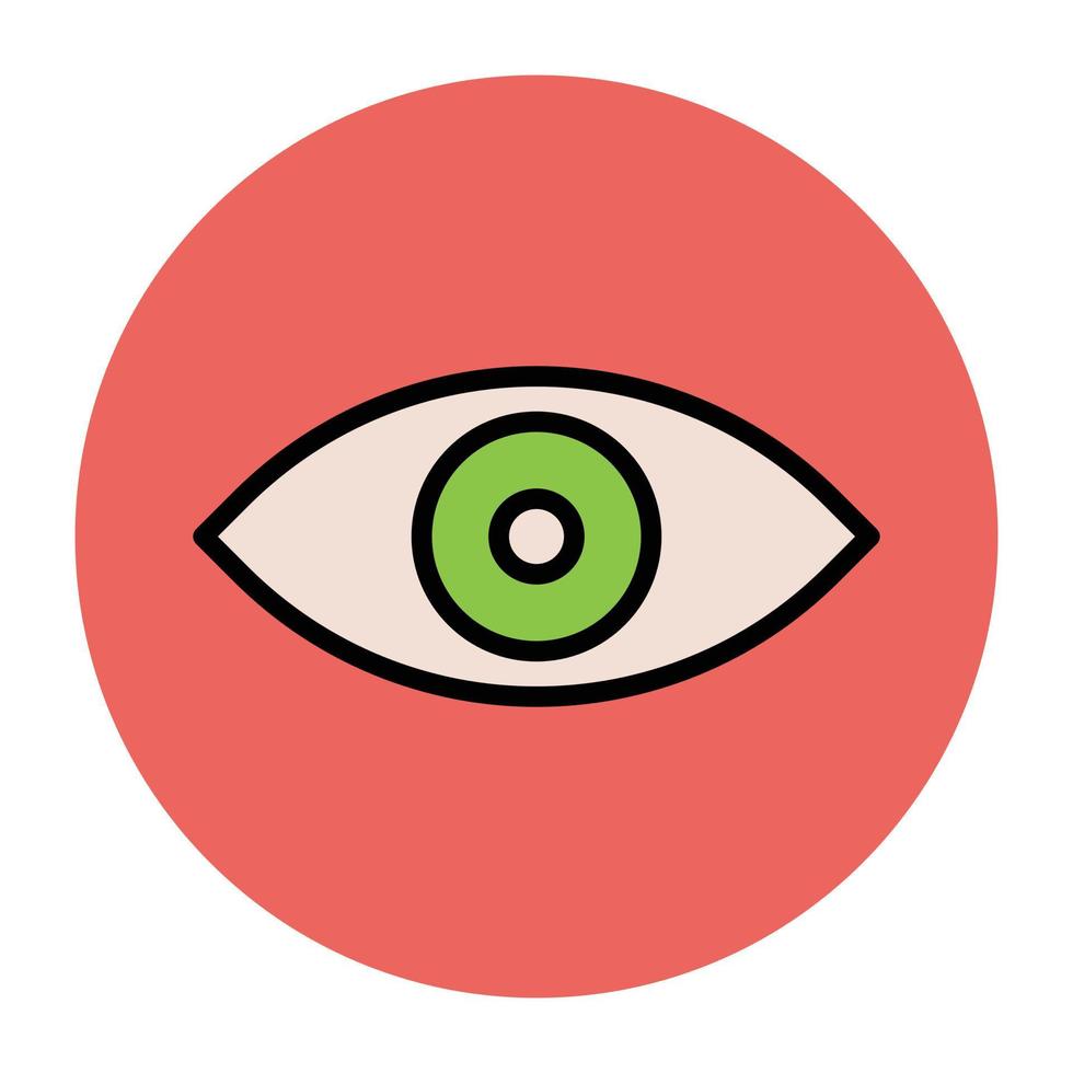 Trendy Eye Concepts vector