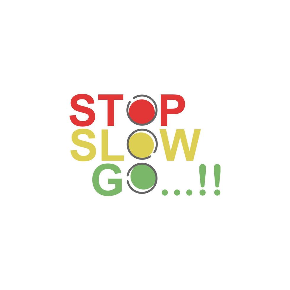 Traffic light icon design illustration template vector
