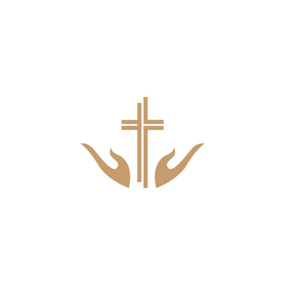 Church syimbol icon illustration vector