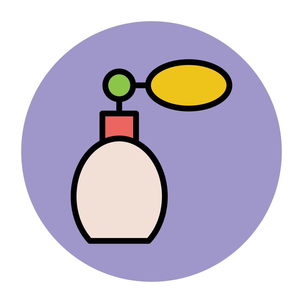 Trendy Perfume Concepts vector
