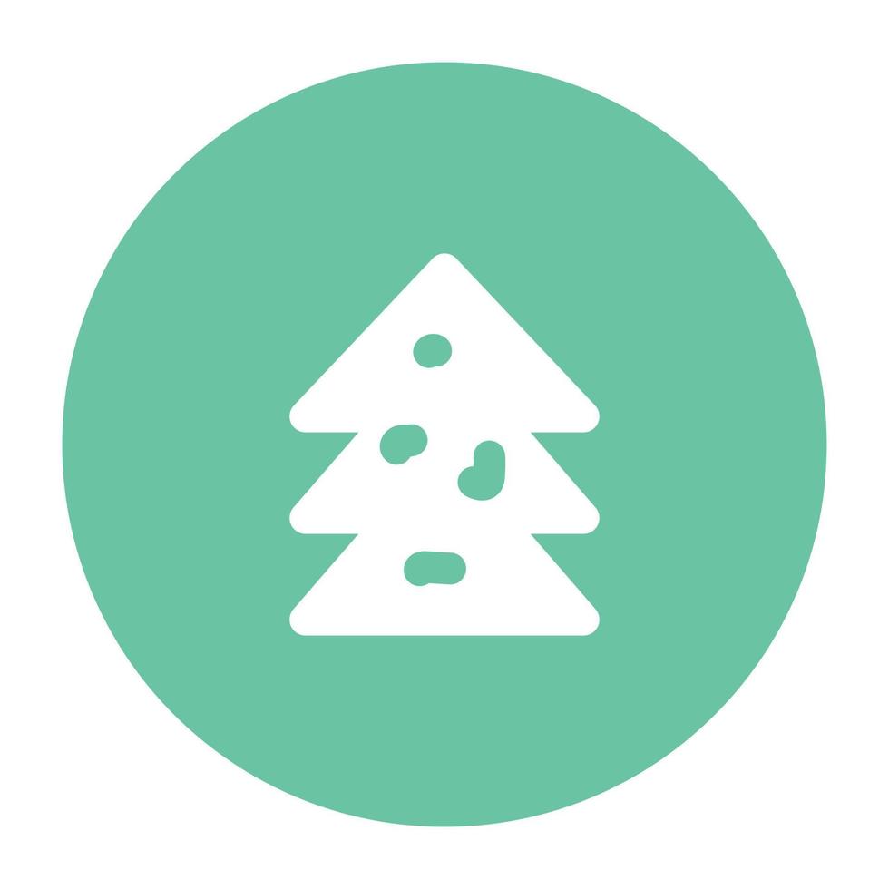 Trendy Winter Tree vector