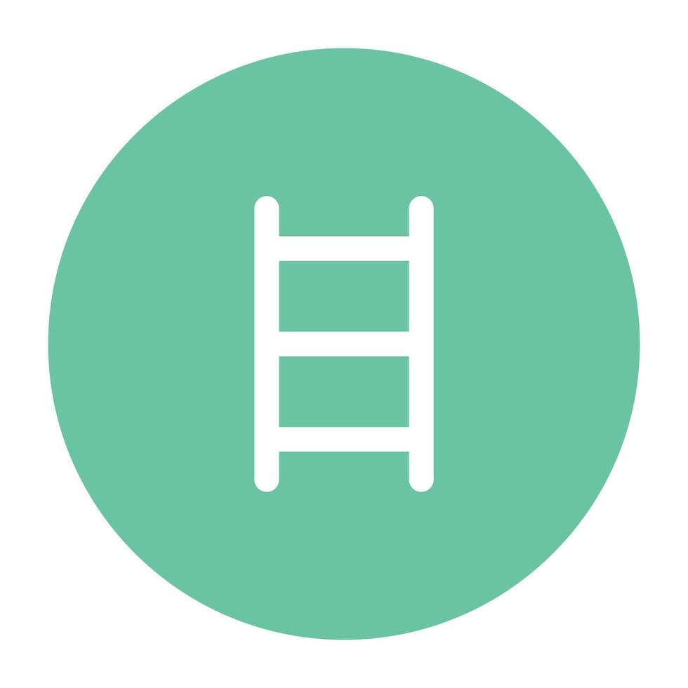 Trendy Ladder Concepts vector