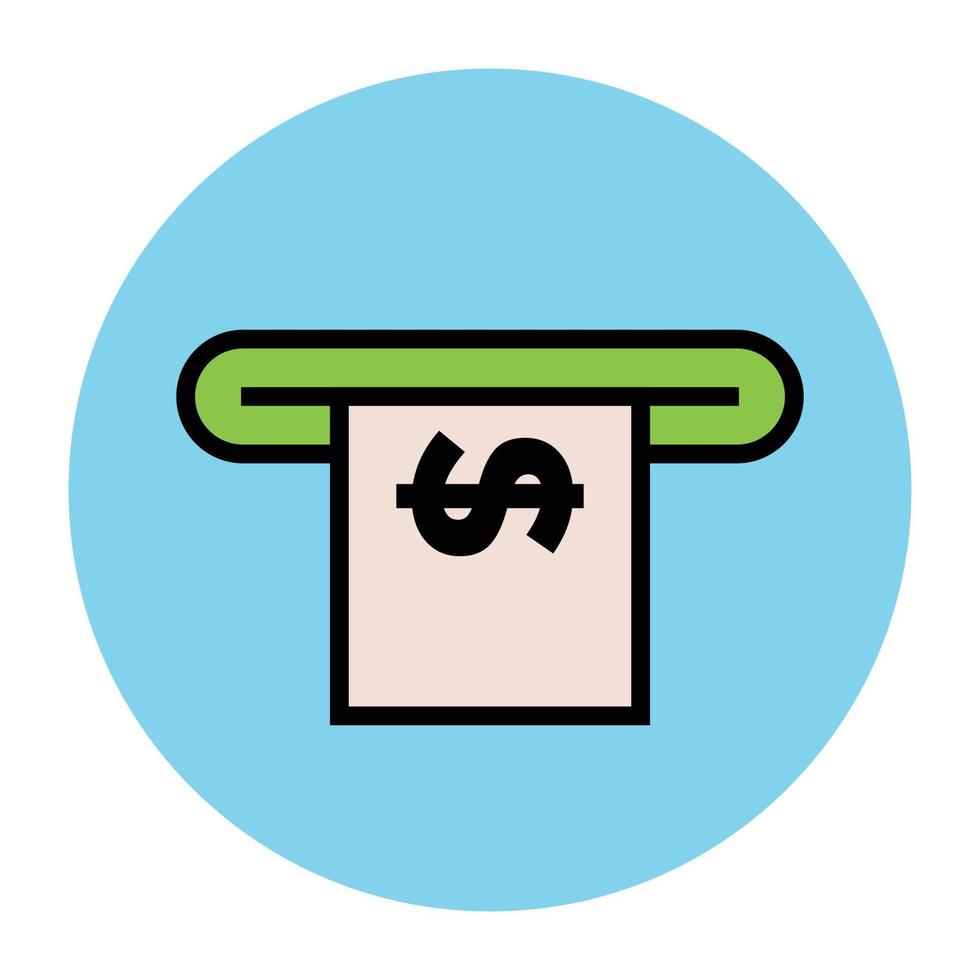 Atm Withdrawal Concepts vector
