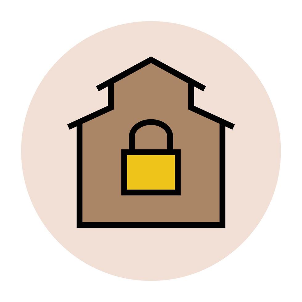 Trendy Home Protection vector