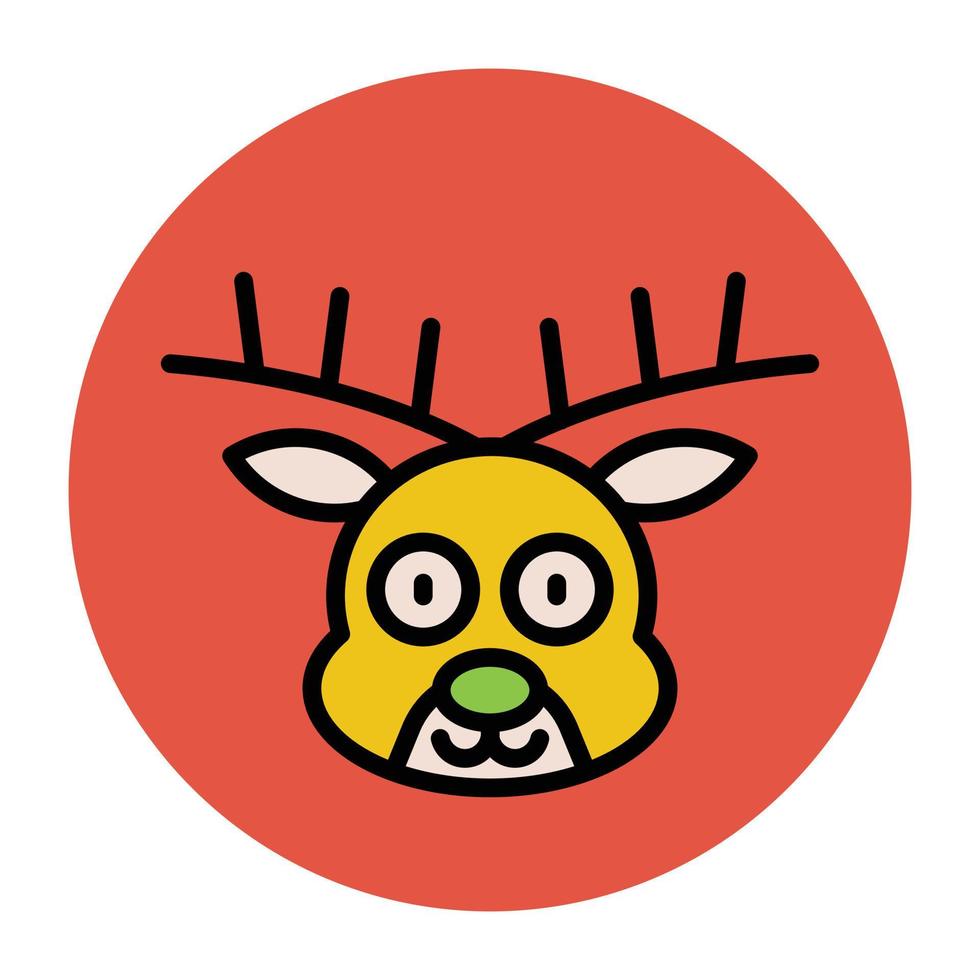 Trendy Reindeer Concepts vector
