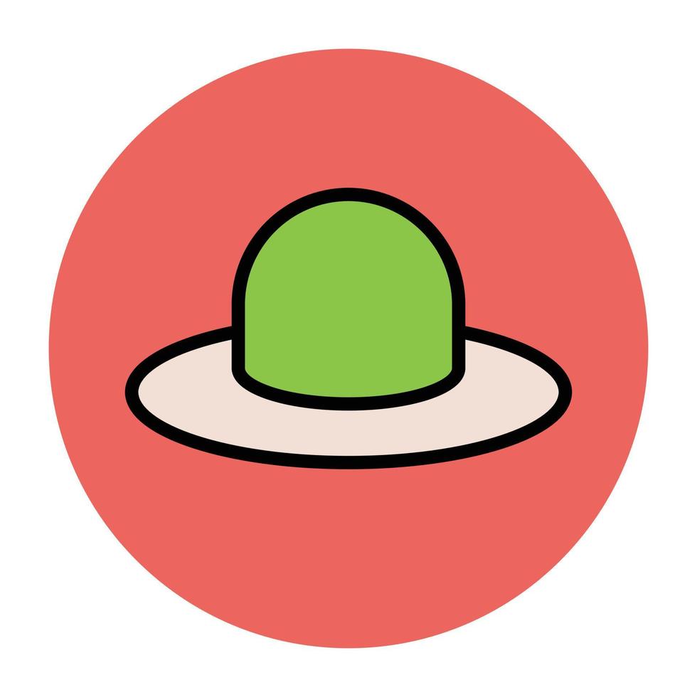 Trendy Hat Concepts vector