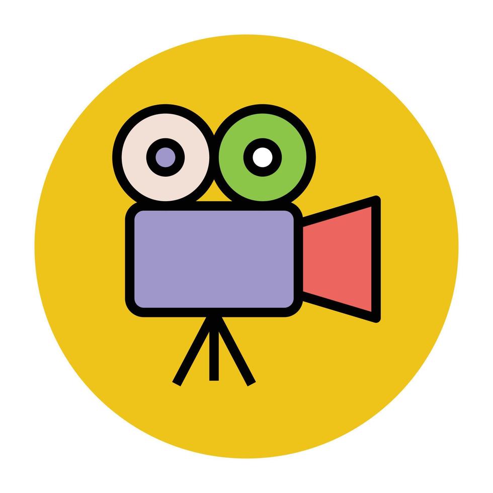 Trendy Camcorder Concepts vector