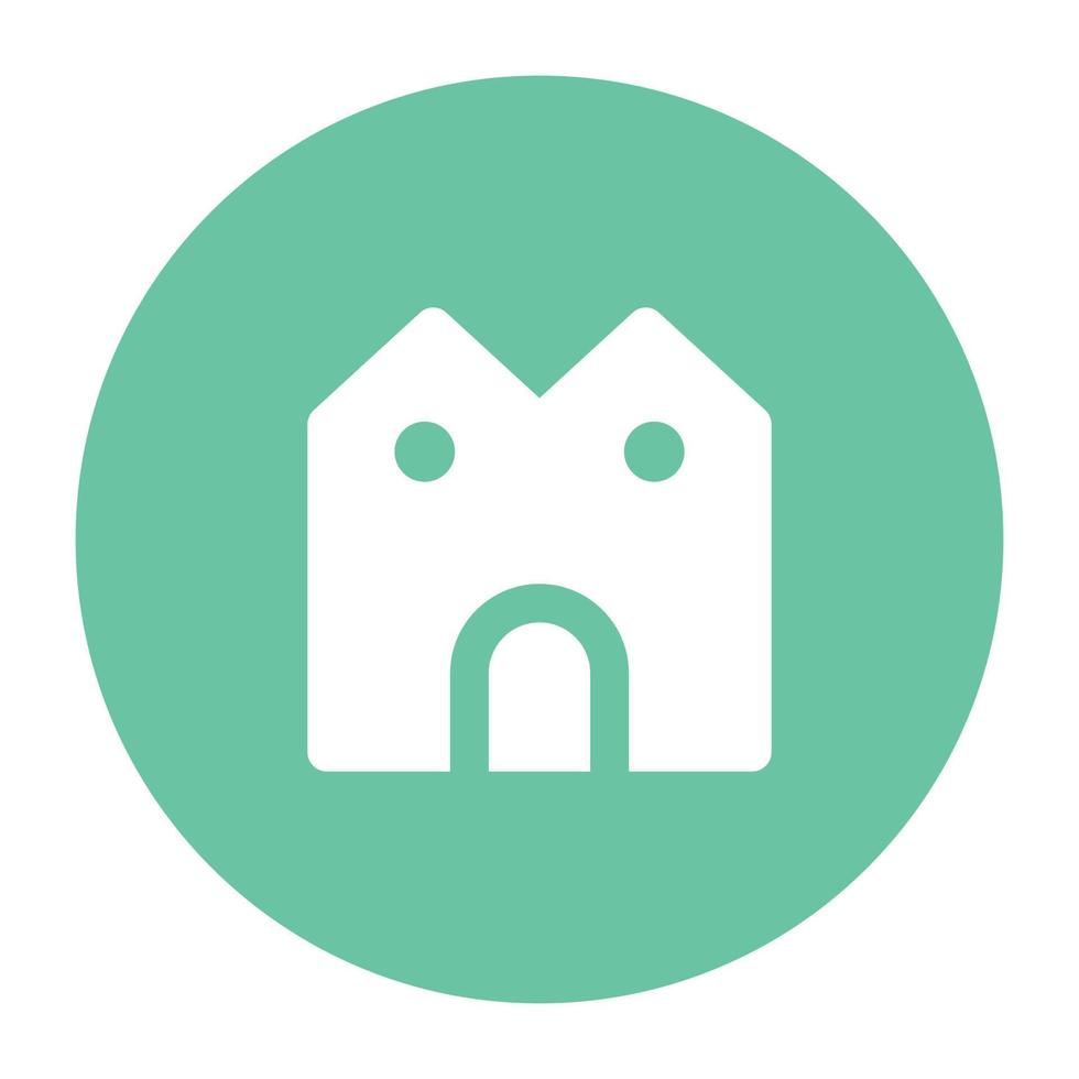 Trendy Landmark Concept vector