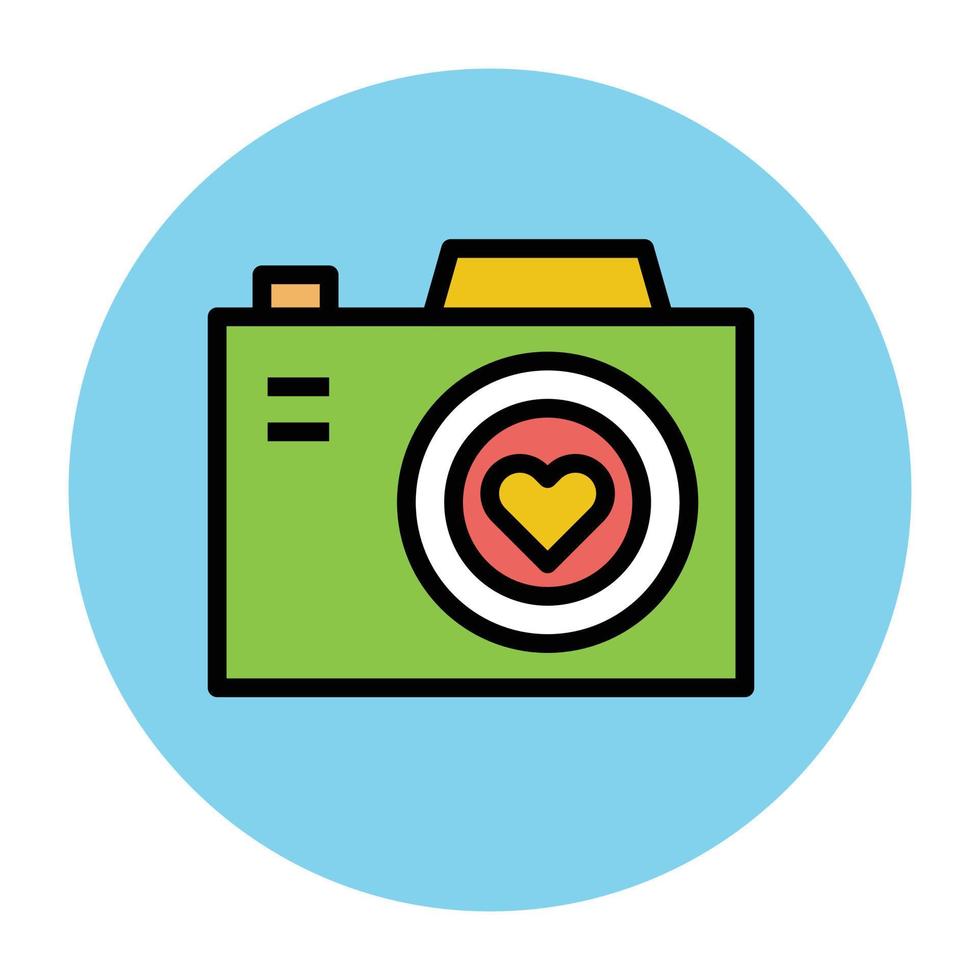 Trendy Camera Concepts vector