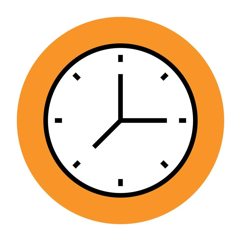 Trendy Clock Concepts vector