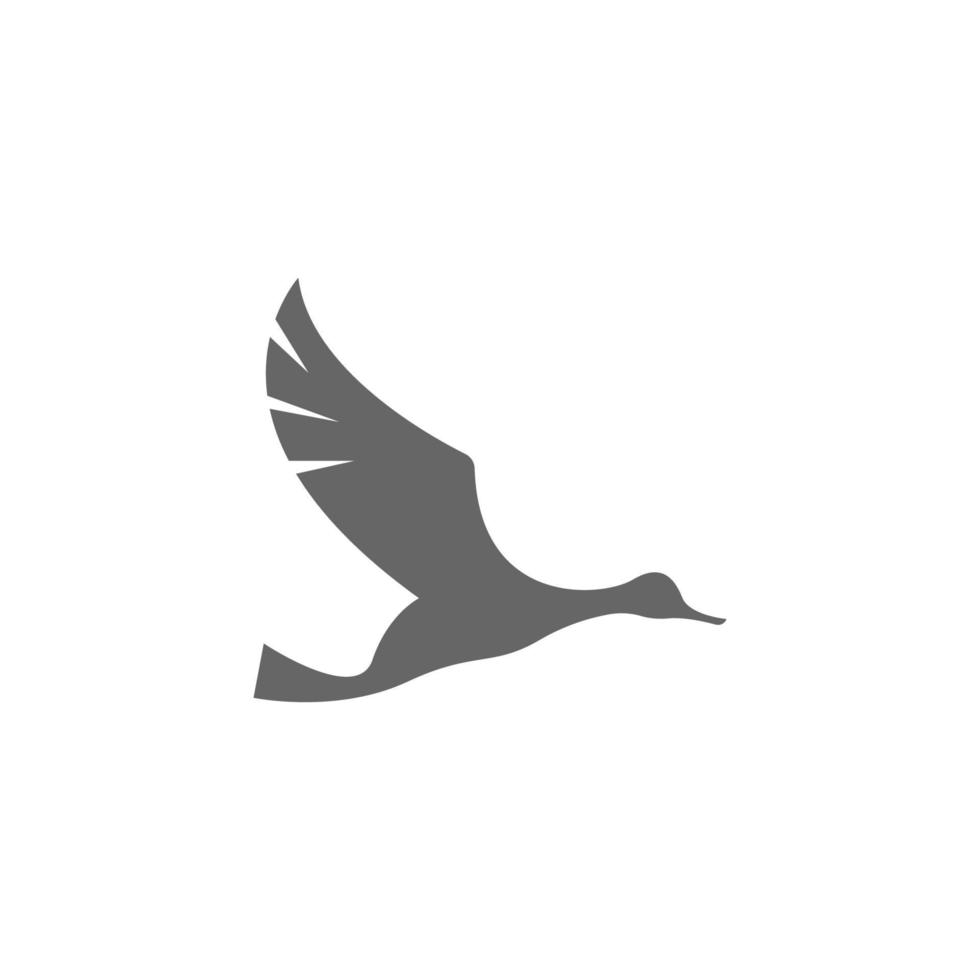Bird logo icon illustration vector