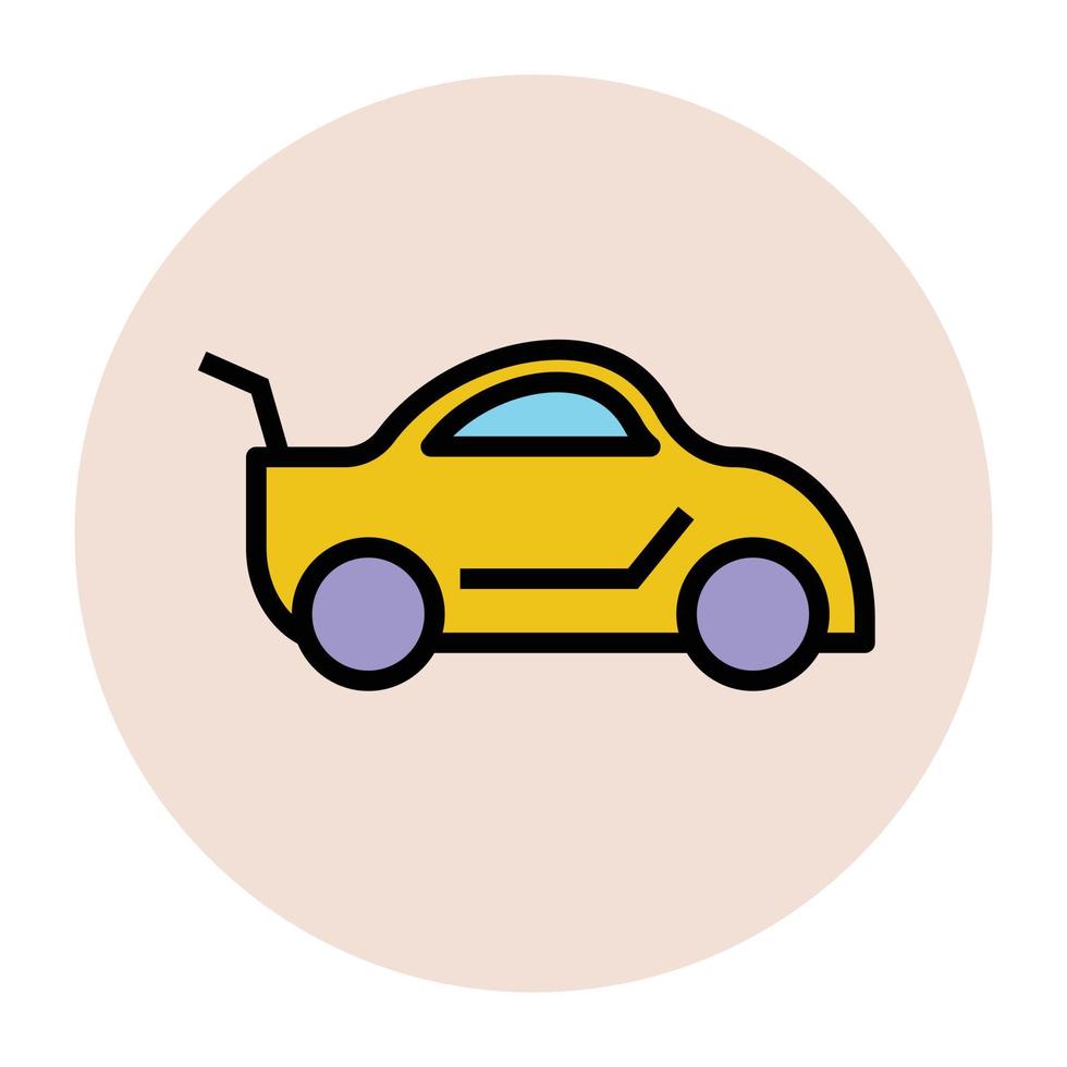 Trendy Car Concepts vector