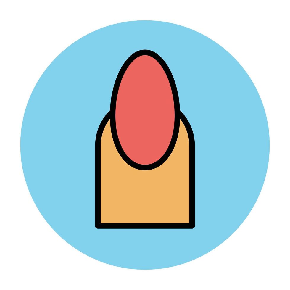 Trendy Nail Concepts vector