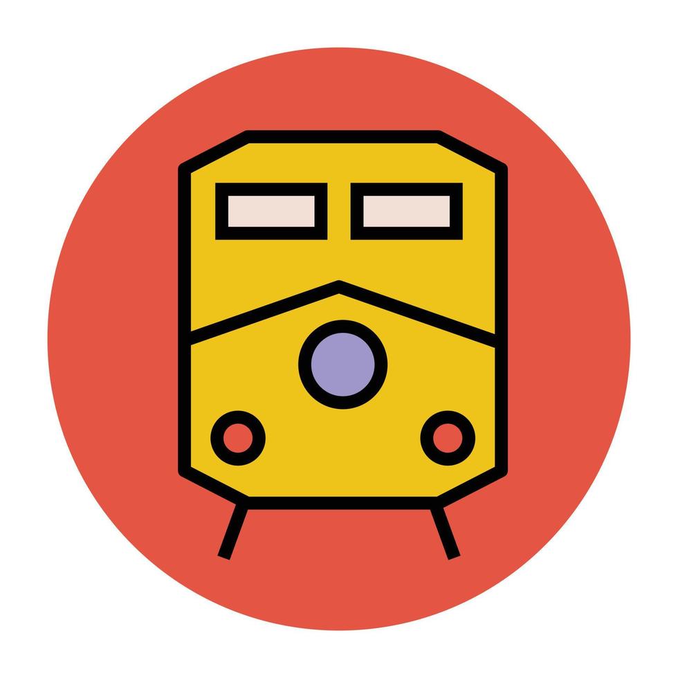 Trendy Train Concepts vector