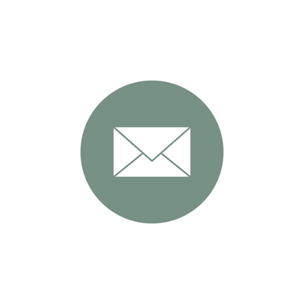 Envelope icon, mail icon illustration vector