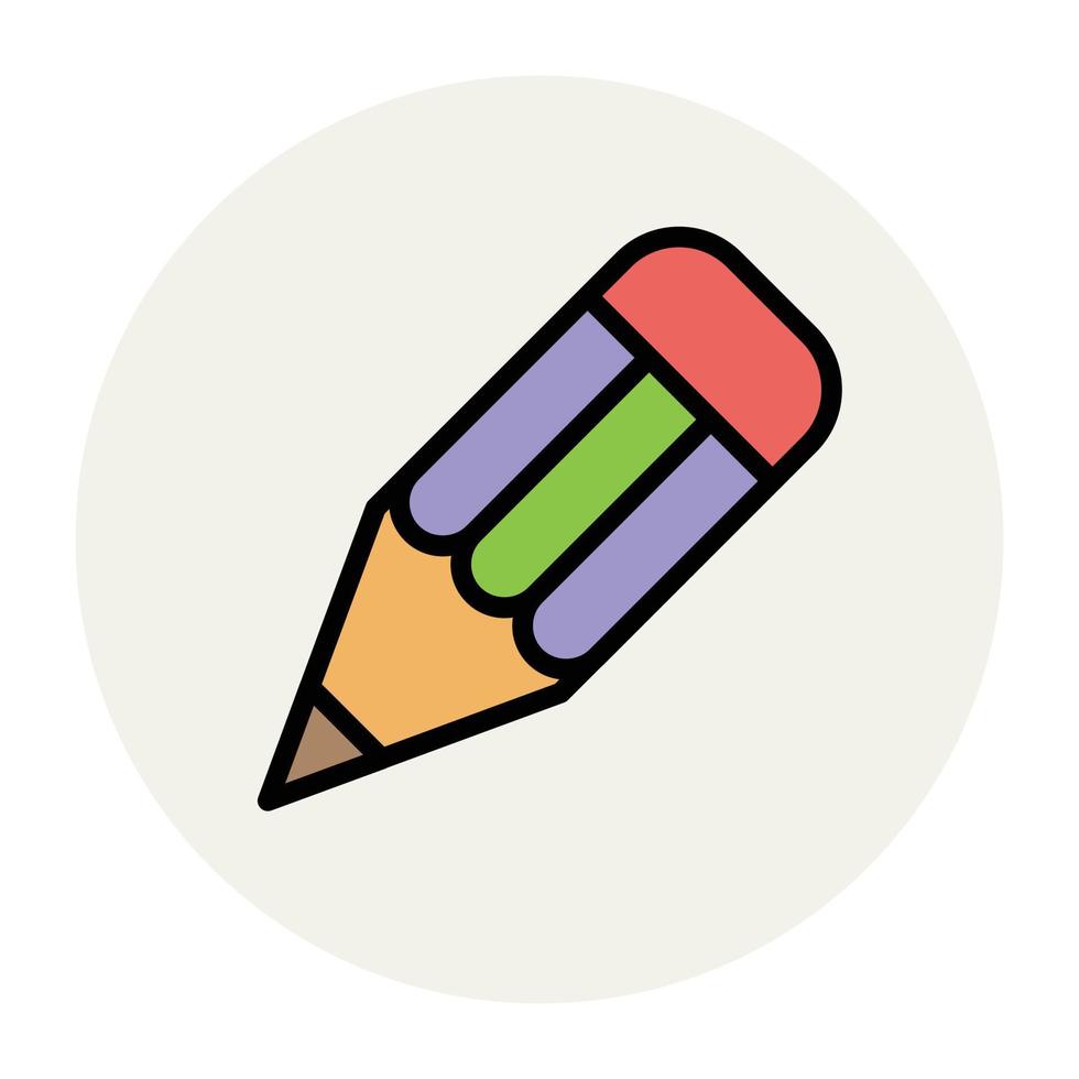 Trendy Pencil Concepts vector