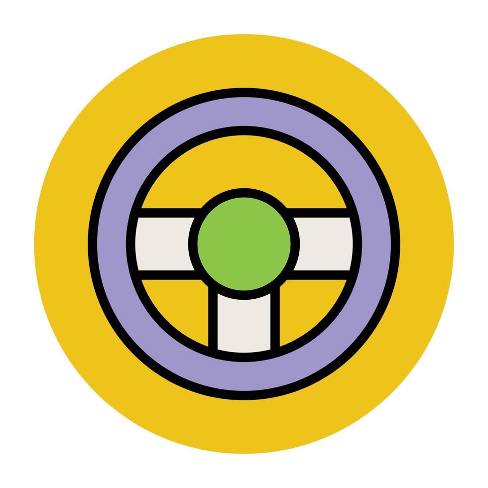 Trendy Steering Concepts vector