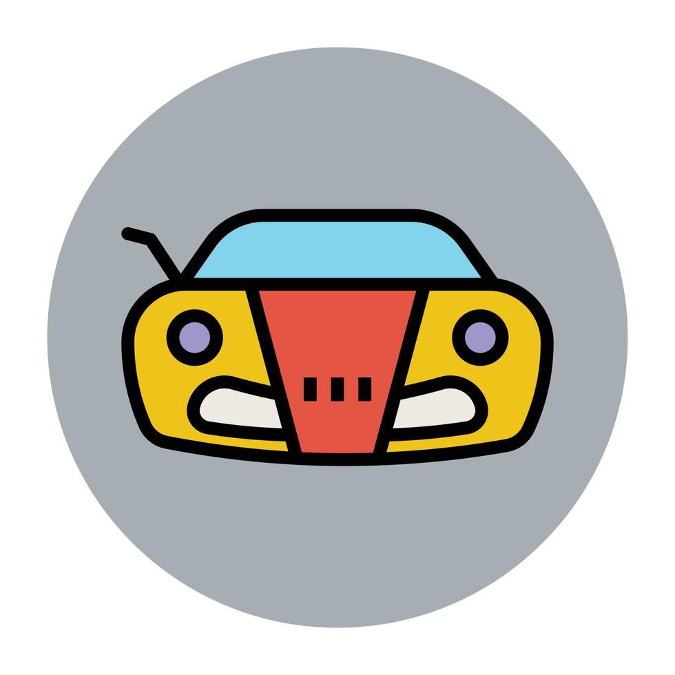 Trendy Car Concepts vector