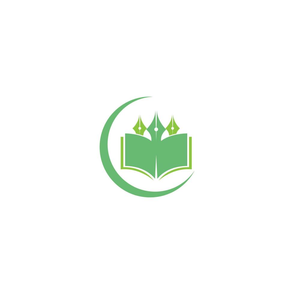 Book logo icon illustration design template vector