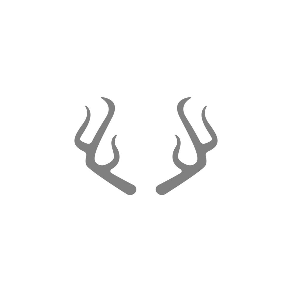 Ilustración de diseño de icono de logotipo de asta vector