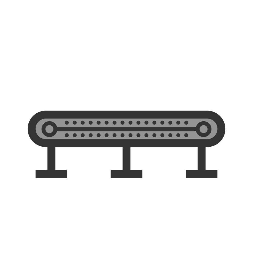 Conveyor I Filled Line Icon vector