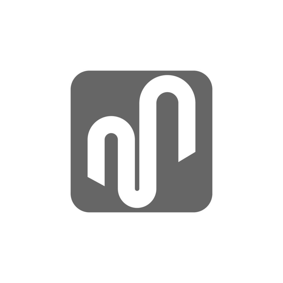 Letter M logo icon illustration vector