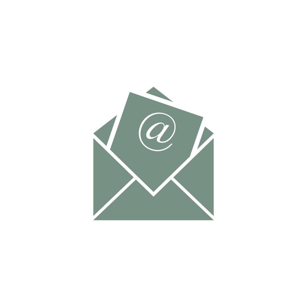 Envelope icon, mail icon illustration vector