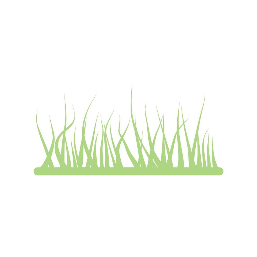 Grass Filled Line Icon vector