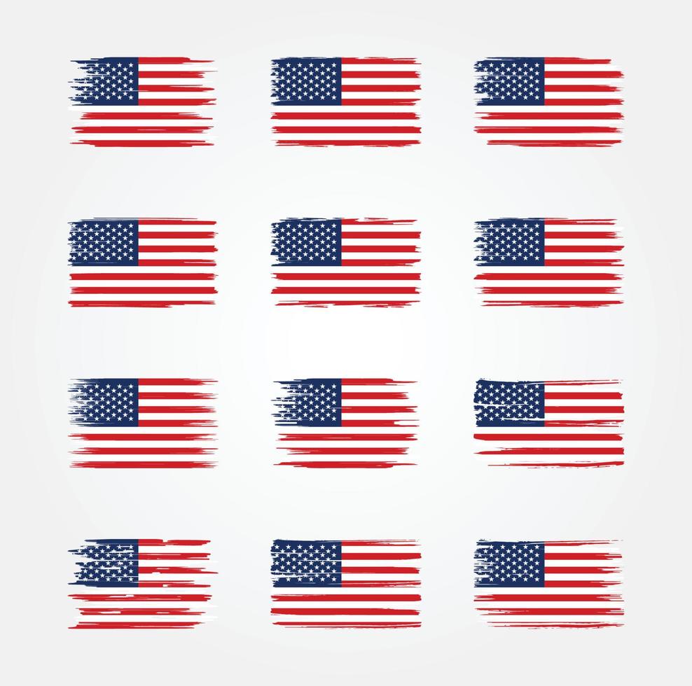 Malaysia Flag Brush Collections. National Flag vector