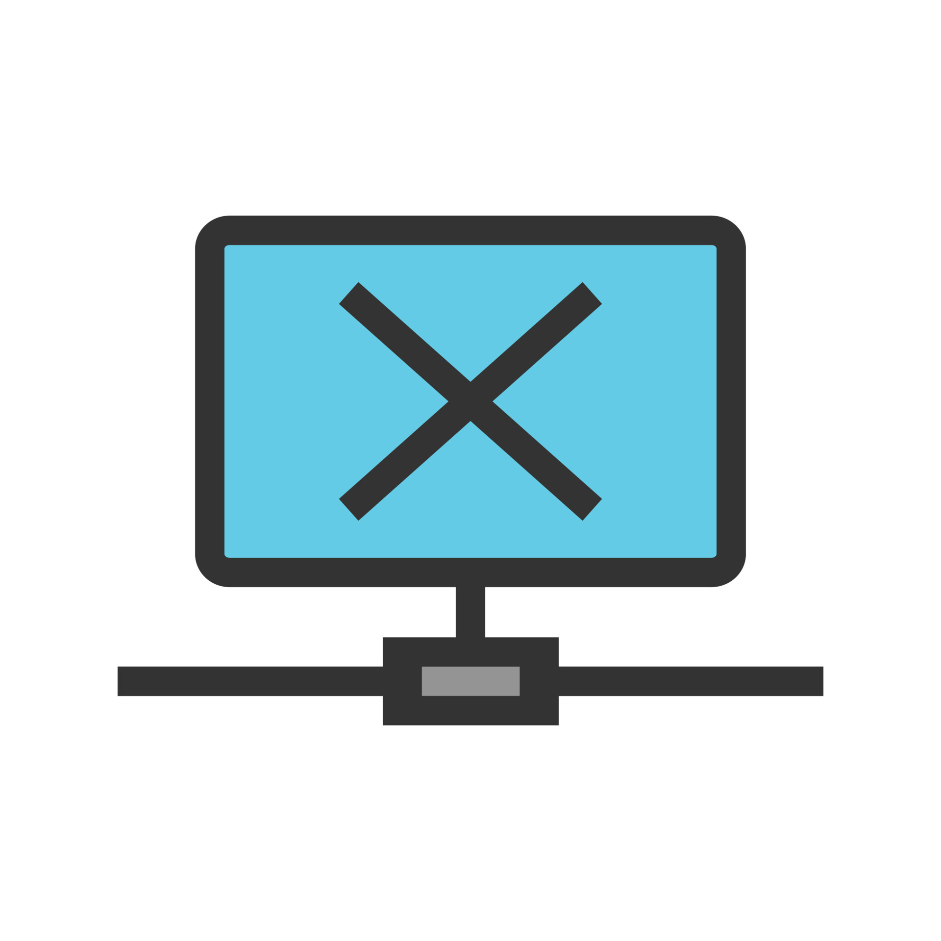 disconnected-network-filled-line-icon-8628880-vector-art-at-vecteezy