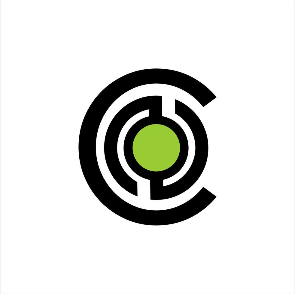simple CNO, CSO, CN, CS, CO initials company logo vector