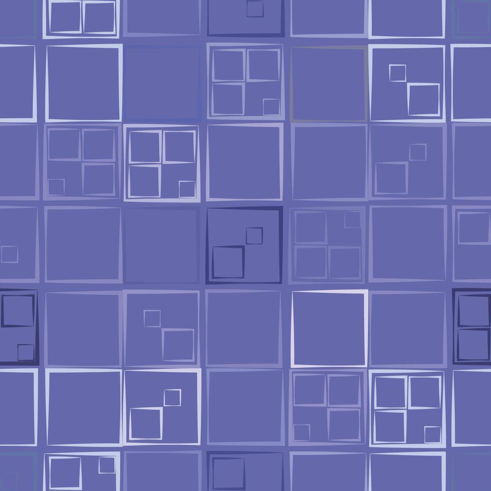 boxes pattern set in violet color vector