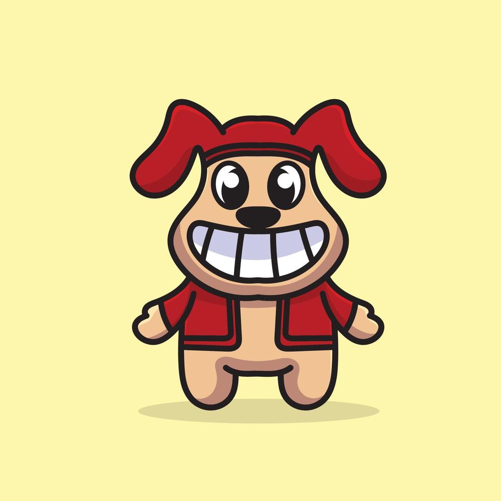 Cute Cartoon Mascot vector