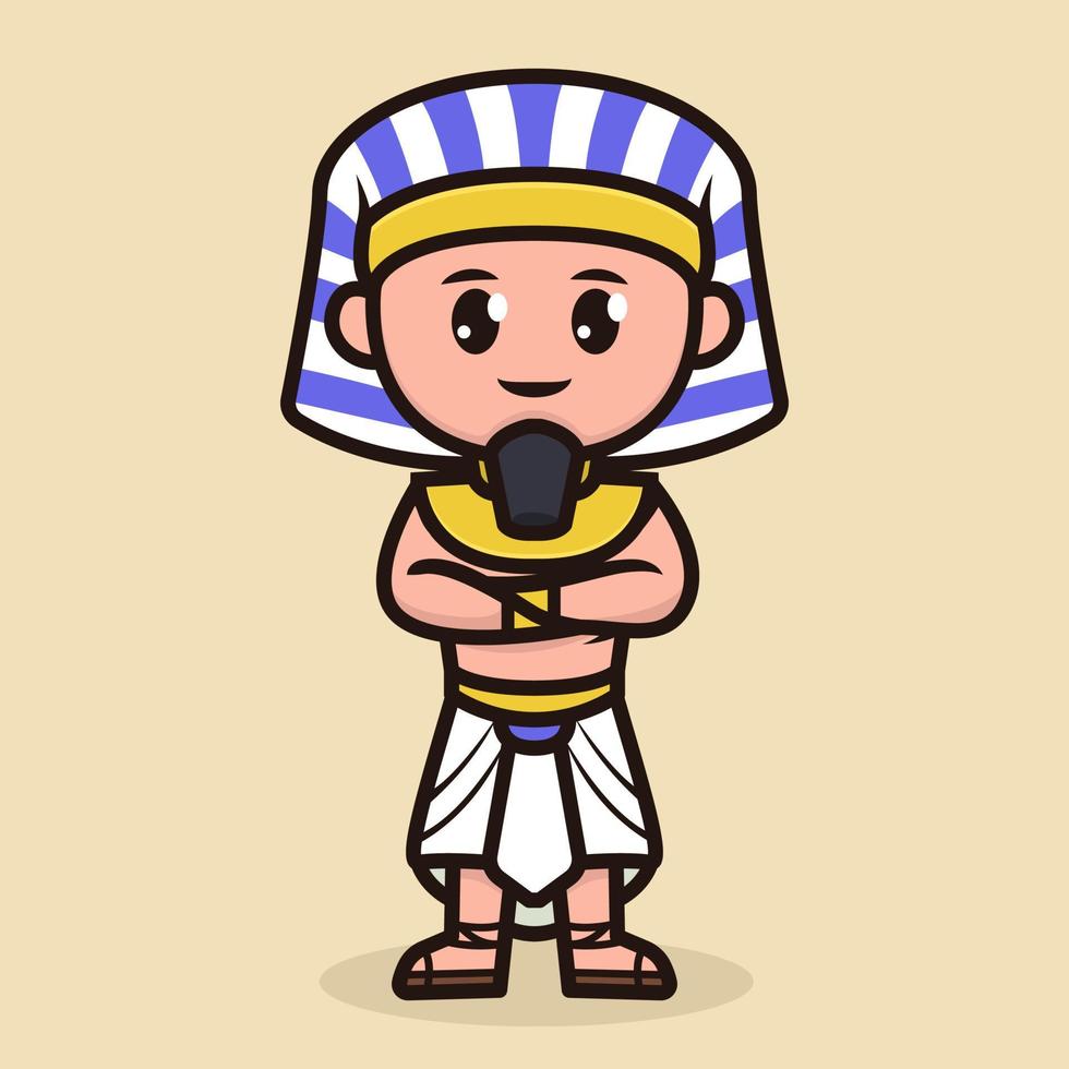 Ancient egyptian male vector