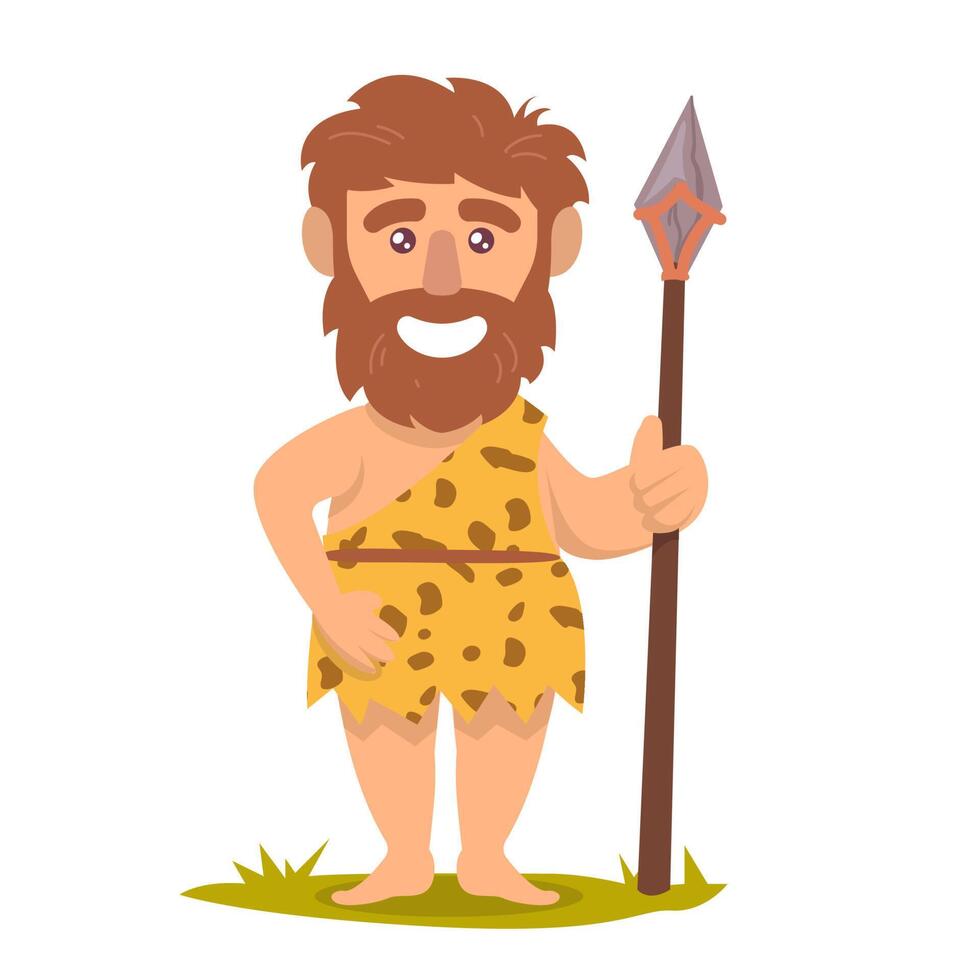 Caveman mascot logo 8630054 Vector Art at Vecteezy