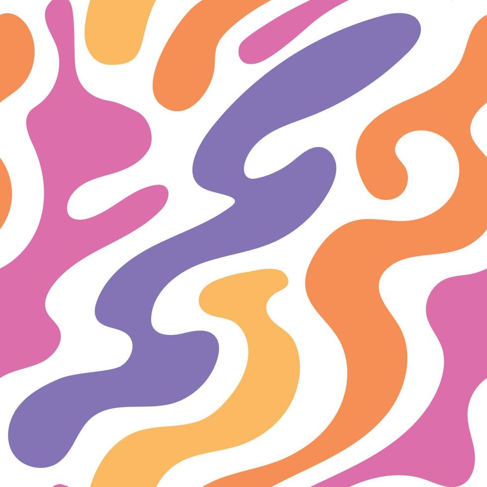 Groovy pattern. Groovy background. Camo pattern vector