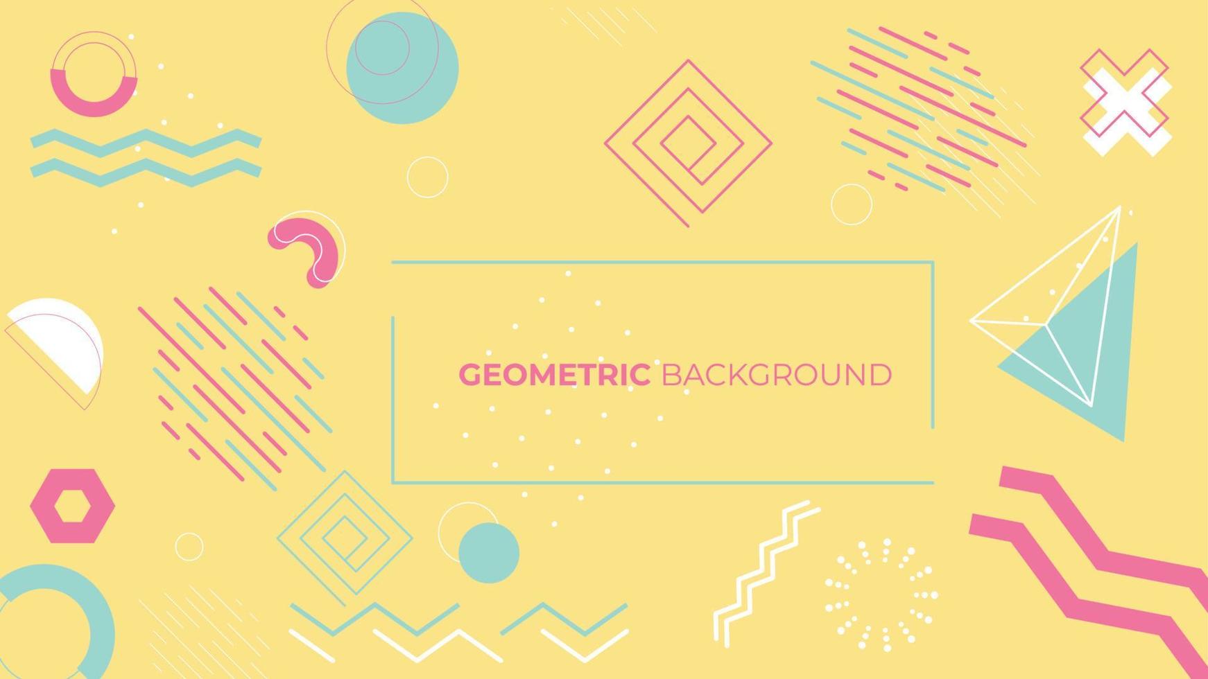 background geometric art vector