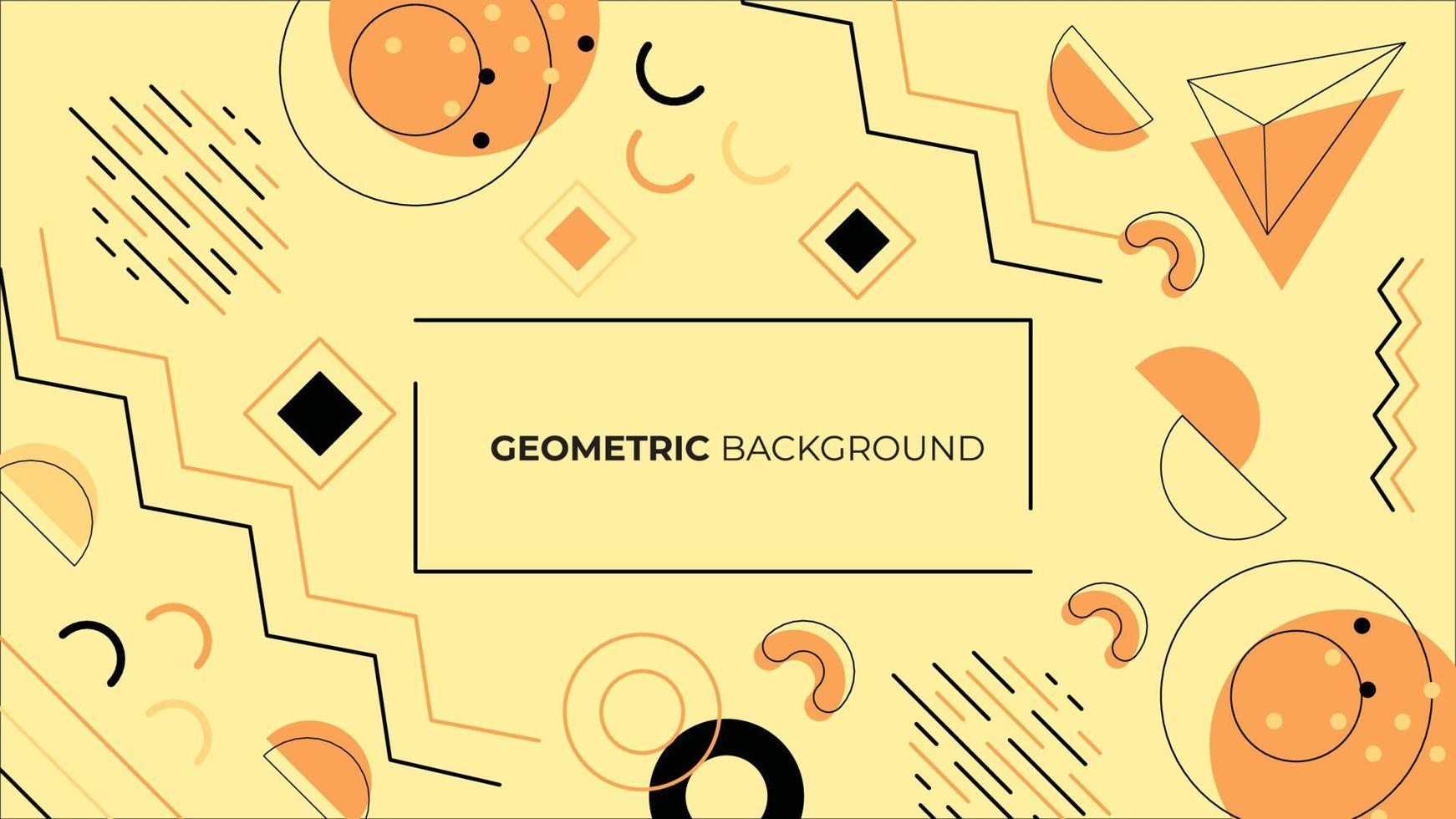 geometric background art vector