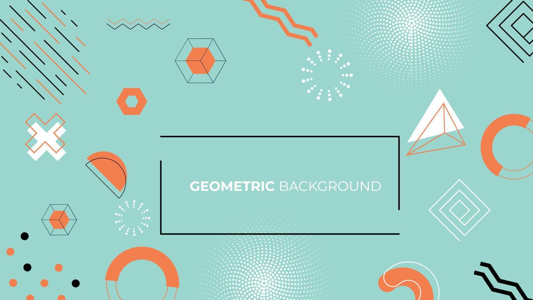 background geometric art vector