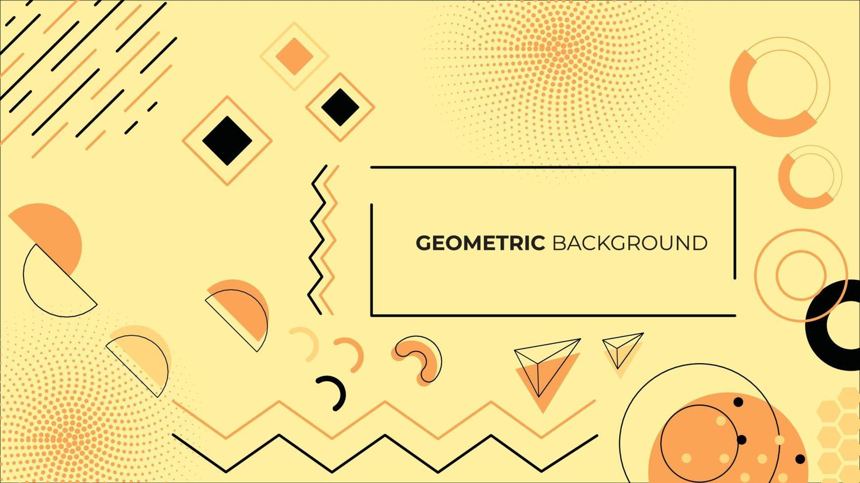 geometric background art vector